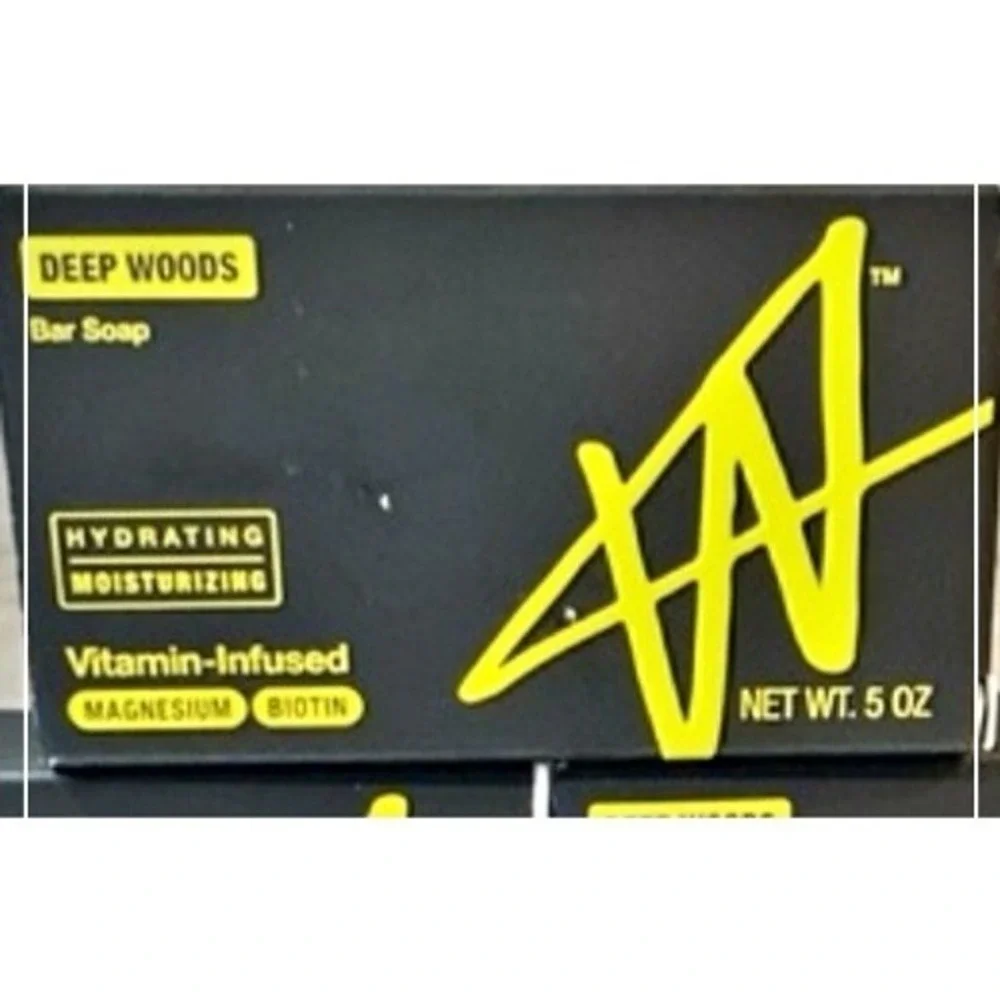 W Hydrating Soap Bar Deep Woods by Jake Paul Mens 3 Pack 5oz Vitamin Infused